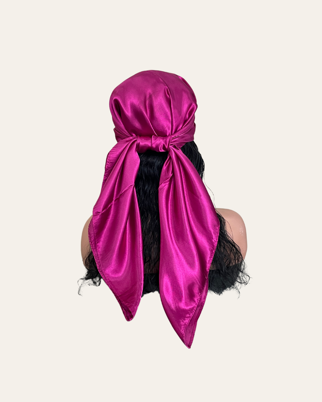 'Cherry Pink' Head Scarf