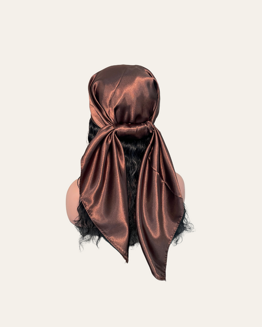 'Mocha' Head Scarf